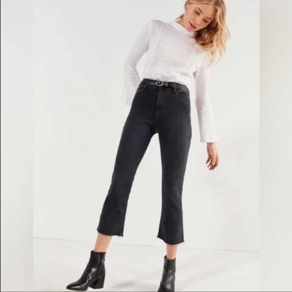 Abercrombie & Fitch High Rise Ankle Flare